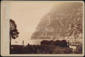 cca 1880 Riva keményhátú fotó / Riva vintage photo 16x11 cm