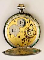 cca 1900 Ezüst (AG) IWC Schaffhausen zsebóra, másodperc mutatóval, széria számmal, jelzett, működő á...