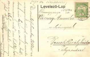 Velence, Utca részlet fogyasztási szövetkezettel (kicsit ázott / slightly wet damage)