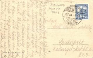 Bakonyszeg, utca részlet Hangya fogyasztási szövetkezettel (EK)