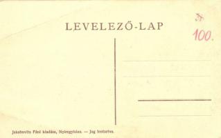 Nyíregyháza, Szabolcs-vármegyei jubileumi kiállítás park részlete, zenepavilon (EB)