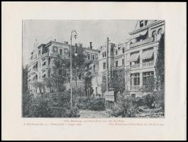 1908 Abbazia Hotel képes ismertető füzet több nyelven, magyarul is. / Abbazia Hotel multi lingual picture booklet 20 p.