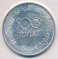 1988. 500Ft Ag "Világ vadvédelmi alap" T:BU 
Adamo EM100