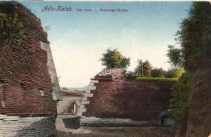 Ada Kaleh, Festungs-Ruine / Vár rom / castle ruins (EK)