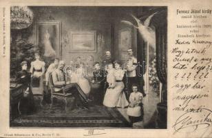 1898 Franz Joseph and his family