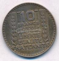Franciaország 1930. 10Fr Ag T:2 patina
France 1930. 10 Francs Ag C:XF patina