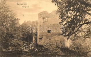 Zayugróc, Ugrócváralja, Uhrovec; Öreg vár / castle ruins
