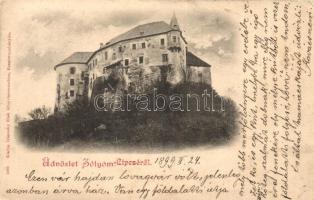 1899 Zólyomlipcse, Slovenská Lupca; Gizella árvaház. Ivánszky Elek kiadása / orphanage (EK)