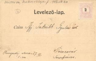 1899 Zólyomlipcse, Slovenská Lupca; Gizella árvaház. Ivánszky Elek kiadása / orphanage (EK)