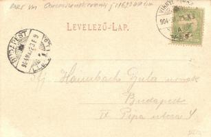 Vihnyefürdő, Kúpele Vyhnye; szökőkút. Joerges / fountain