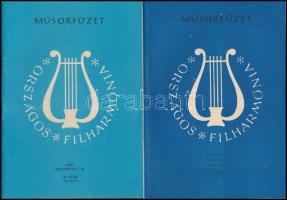 1977-1979 Országos Filharmónia 15 száma, benne 43 db többségében zeneszerzők, zenészek, karmesterek ...