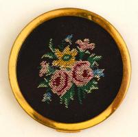 Púdertartó + kölnis üveg