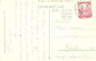 Titel, Tisza part, Vízáradás. Kiadja Szuboticski Szimó / Das überschwemmte Theissufer / flood