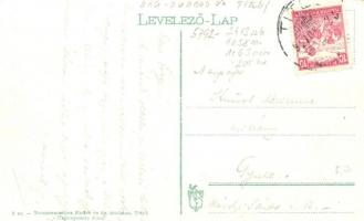 Titel, Alsó titeli templom tér, Anker szálloda. Kiadja Nonnenmacher Ede és fia / square, church, hot...