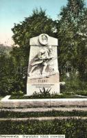 Szepesváralja, Spisské Podhradie; Branyiszkói hősök síremléke / military heroes monument of Pod Braniskom
