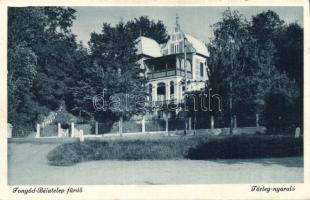 Fonyód Bélatelep Törley nyaraló