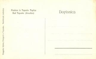 Topuszka, Topusko Toplice; Fürdő étterem. Dragutin Schier Fotograf / Ljecilistna restauracija / spa ...
