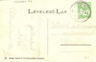 Tátra, Szilágyi Dezső emlék télen. Divald K. fia 20. / monument in winter (fa)