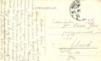 Marosvásárhely, Targu Mures; Sátortábor katonákkal. Porjes S. Sándor kiadása / military barrack with...