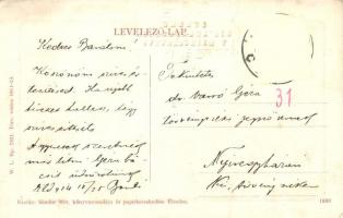 Élesd, Alesd; Bethlen üdülőhely. W.L. Bp. 7521. Kiadja Sándor Mór. "A Nyíregyházai Kir. Törvény...