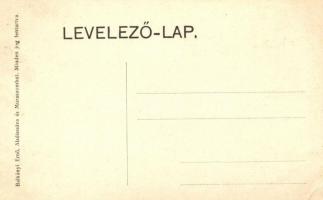 Alsólendva, Dolnja Lendava; Fő utca Pollák Lázár üzletével. Balkányi Ernő kiadása / main street with...