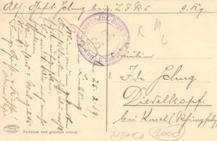 829. Russische Typen, Polnische Bauern vor einem jüdischen Kaufladen / Polish farmers in front of a ...