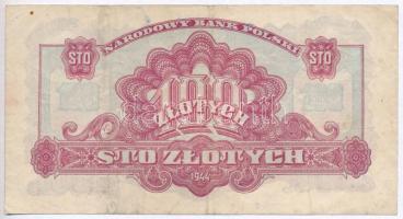 Lengyelország 1944. 100Zl T:III
Poland 1944. 100 Zlotych C:F