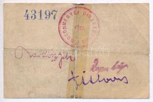 Magyaróvár / Mosonvármegye Direktóriuma 1919.05.07. 10K hátoldalán bélyegzés T:IV