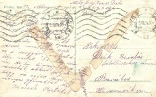 Plzen, Pilsen; Bürgerliches Bräuhaus / brewery, waitress with beer mugs (gluemark)