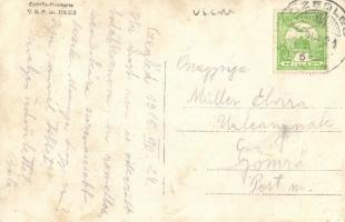 1915 Cegléd, Vasúti híd, katonai járműpark. photo (EK)