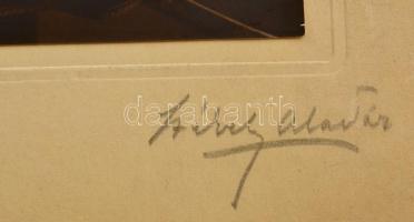 cca 1920-1930 Székely Aladár (1870-1940): Díszmagyarba öltözött férfi portréja, Székely Aladár aláír...