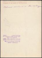 cca 1920-1940 Kerny István (1879-1963): Rohanó ménes a Hortobágyon, pecséttel jelzett vintage fotómű...