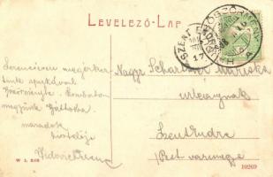 Hajdúböszörmény, Kossuth téri református templom. W.L. 2103. (EK)