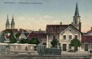 Pancsova railway-station