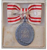Osztrák-Magyar Monarchia 1915. "Vörös Kereszt Ezüst Díszérme hadidíszítménnyel" női csokor...