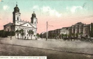 Debrecen, Református templom, Felső kereskedelmi iskola (EK)