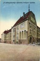 Székelyudvarhely, Odorheiu Secuiesc; Református kollégium új épülete. Dragomán kiadása / Calvinist boarding schools new building (EK)