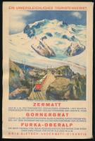 Illustrierter Führer durch das Berner Oberland und über die Lötschbergbahn. Zurich, 1929, Brunner&am...