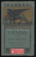 Venise et ses environs. Rome-Milan-Florence-Venise, é.n., A. Scrocchi, XVII+206 p.+ 1 kihajtható térképpel. Francia nyelven. Kiadói papírkötés, az elülső borító alsó sarkán kis sérüléssel. / Venise et ses environs. Rome-Milan-Florence-Venise, A. Scrocchi, XVII+206 p.+ 1 map. In French language. Paperbinding, with little damage on the cover.