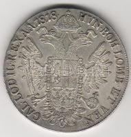Österreich, 1818B,Thaler, Franz I, Silber, K.M.2162, Erh.:ss +/ nagyon szép +