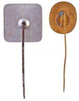 1949. "1849-1949" a Szabadságharc 100 éves évfordulójára készült zománcozott Br gomblyukje...