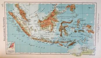 1906 Dr. Brózik Károly: Nagy magyar atlasz. A Magyar Földrajzi Társaság. Megbízásából Erődi Béla és ...