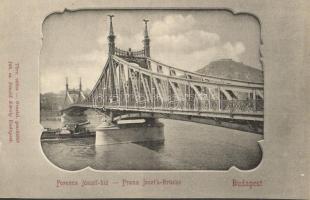 Budapest, Ferenc József híd. Divald Károly 148. sz.