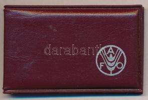 1983. 20f Al + 5Ft Ni + 10Ft Ni "FAO" sor, eredeti tokban tanúsítvánnyal T:BU 
Adamo EM69...