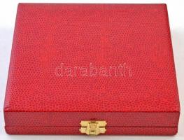 Kampfl József (1938- ) 1992. "Pro Sanitate" Br plakett, eredeti tokban (97mm) T:1-