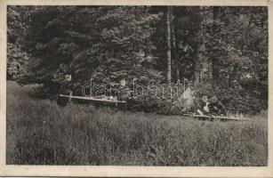 Köszeg katonai iskola segélyhely a terepjátéknál