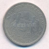 1929. 2P Ag "Madonna" T:2-,3 patina 
Adamo P7