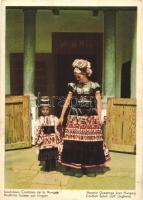 2 db régi MEFHOSZ magyar népviseletes motívumlap / 2 pre-1945 Hungarian folklore motive cards