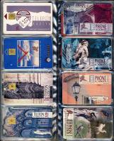 MAGYARORSZÁG / HUNGARY 170 db használt telefonkártya 4 db műanyag tartóban / 170 used phonecards in 4 holders