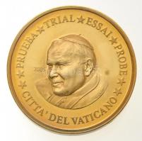 Vatikán 2005. 20c próbaveret T:1 fo. Vatican 2005. 20 Cent trial strike C:UNC spotted